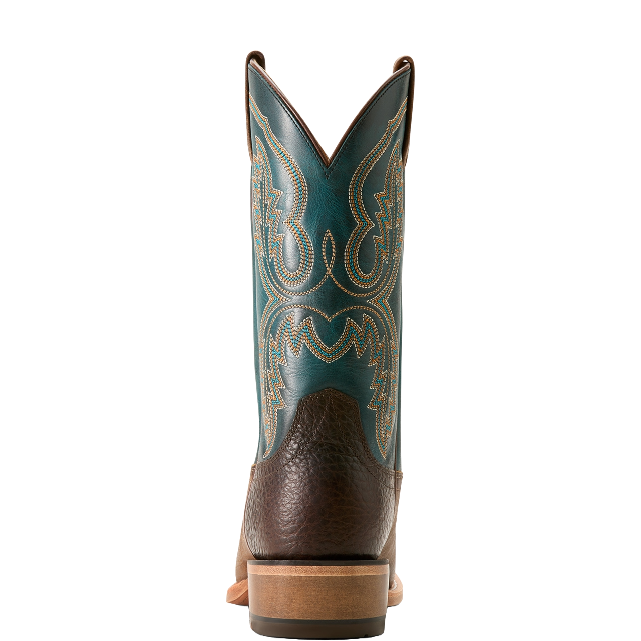 Ariat Men's Futurity Cashout Brown & Teal Cutter Toe Boots 10053756