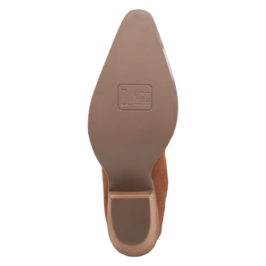 Dingo Ladies Wild Child Fringe Brown Suede Western Boot DI276-BN