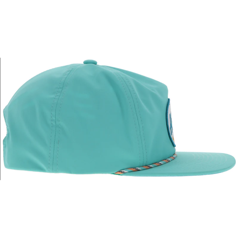 Hooey Local Turquoise Graphic Baseball Cap 2499T-TQ