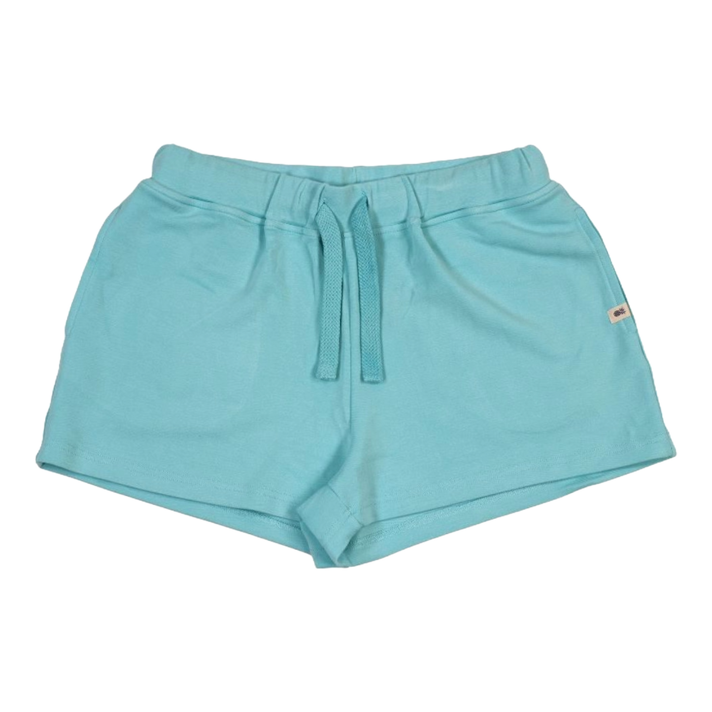 Simply Southern Ladies Solid Sea Blue Shorts 0124-SHORT-SLD-SEA