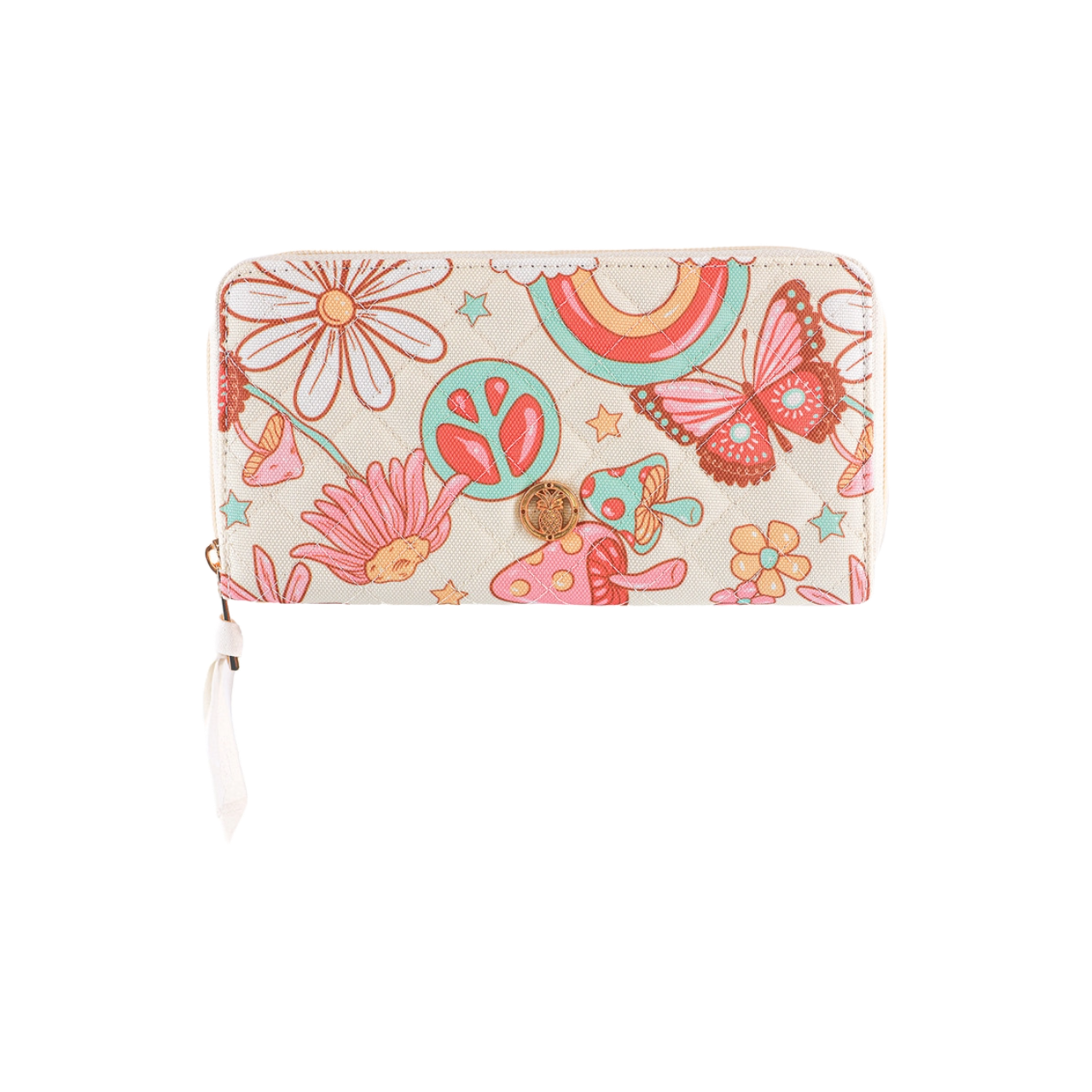 Simply Southern Ladies Peace Zip Wallet 0224-BAG-ZIPWLT-PEACE