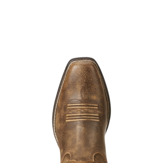 Ariat Ladies Round Up Square Toe Vintage Bomber Brown Boots 10021620