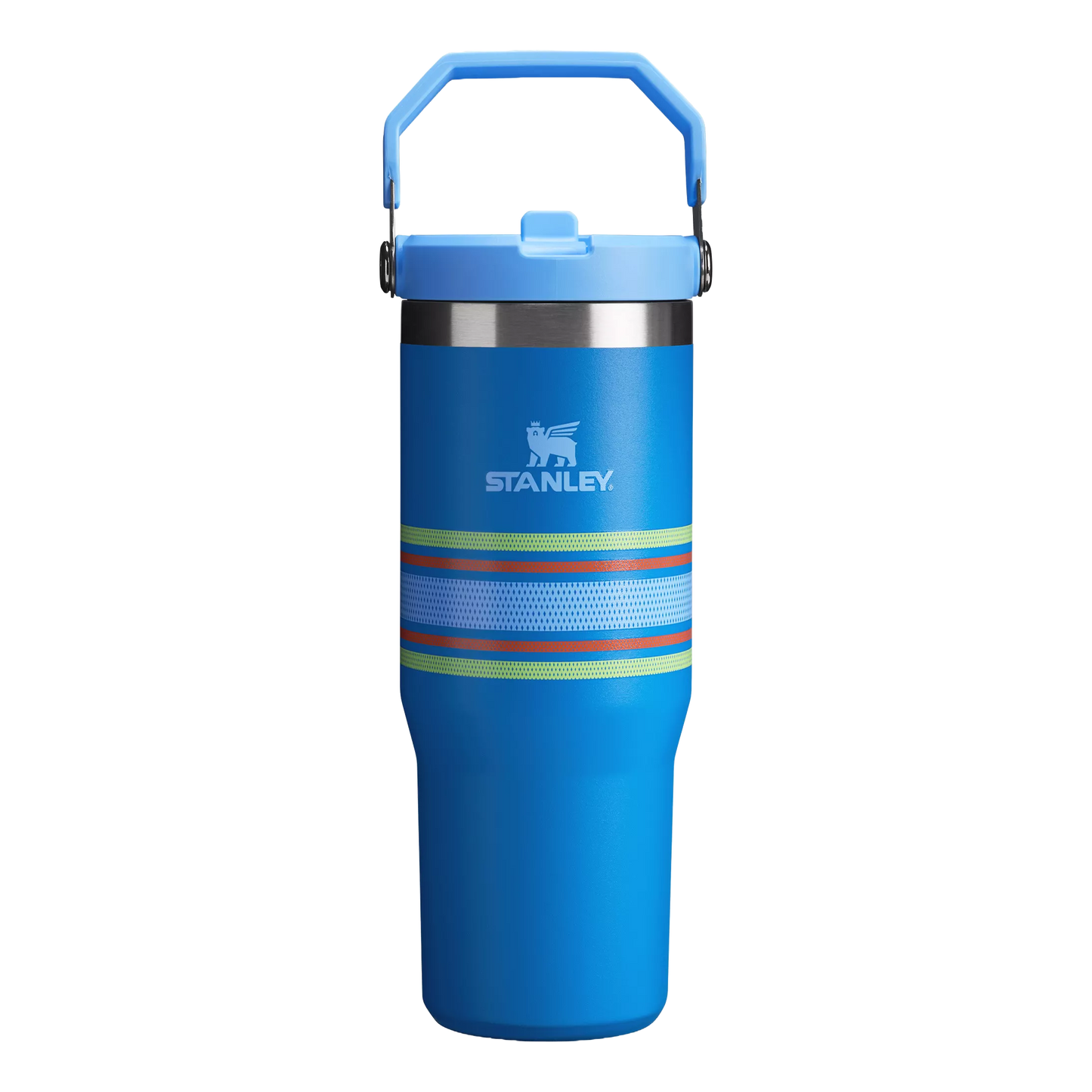 Stanley The Ice Flow Flip Straw Azure Mesh 2.0 30oz Tumbler 10-09993-362