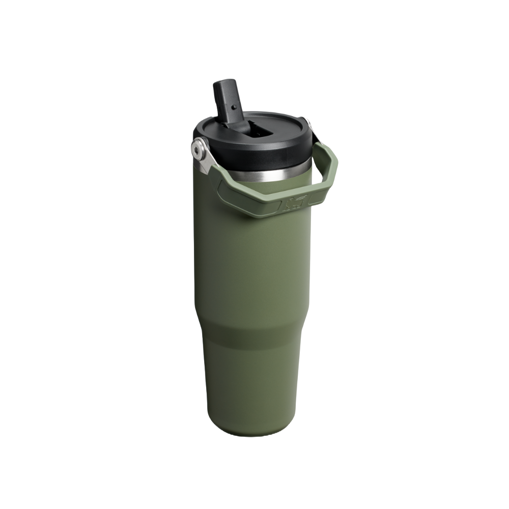 Stanley The IceFlow™ Flip Straw 2.0 Dried Pine 30oz Tumbler 10-12043-427