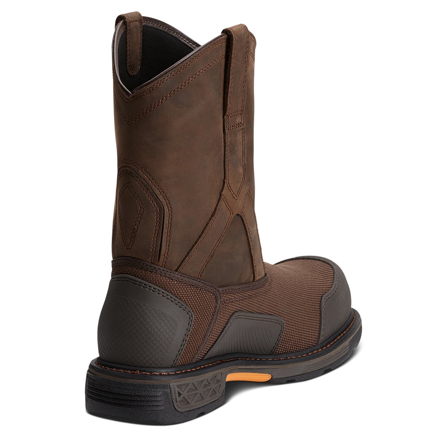 Ariat Men's OverDrive XTR Waterproof Brown Cordura Composite Toe Work Boot 10012942