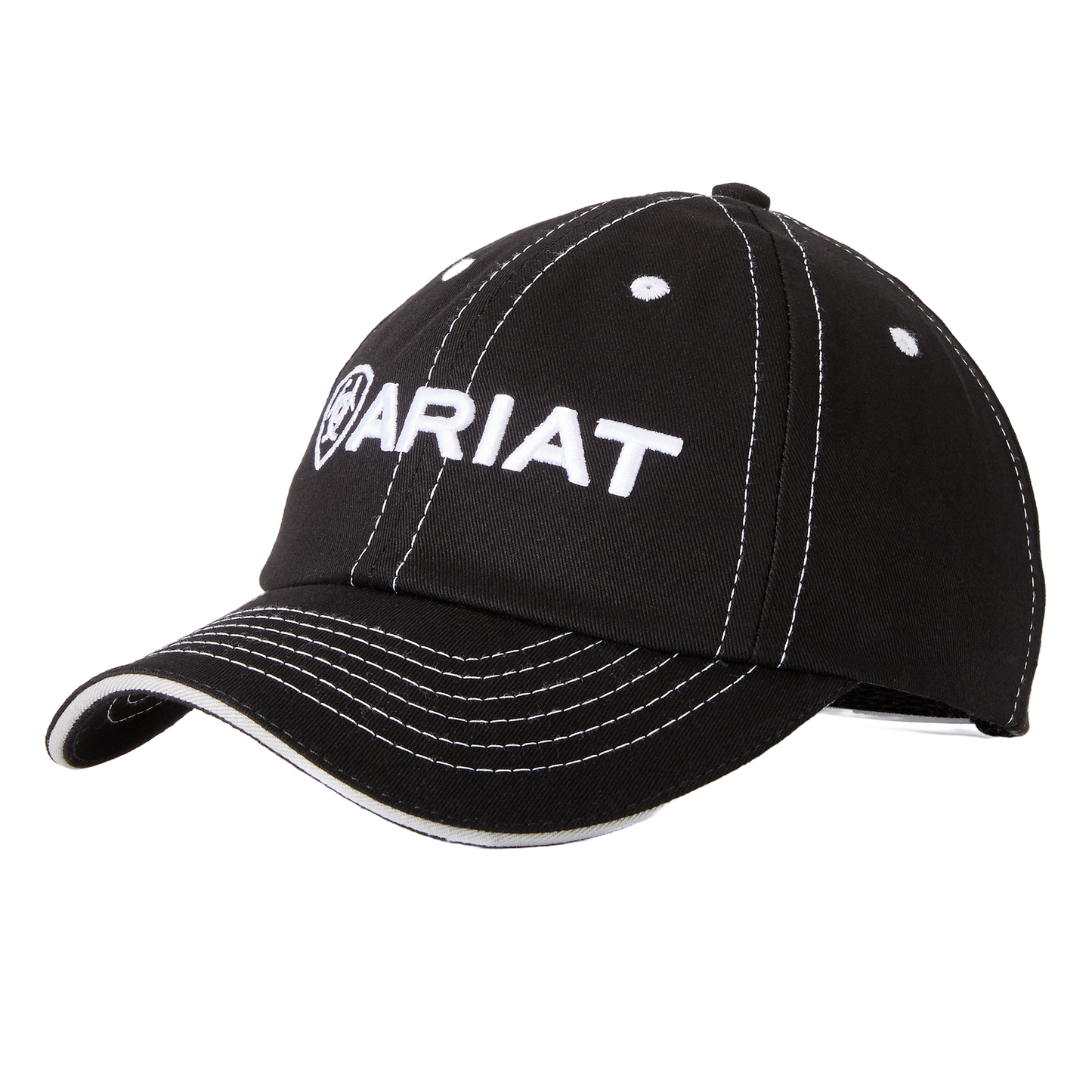 Ariat Unisex Team II Black and White Cap 10020840