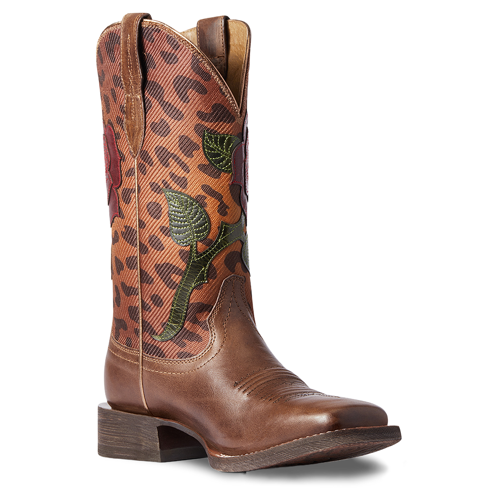 Ariat Ladies Circuit Rosa Cedar & Leopard Print Boots 10038278