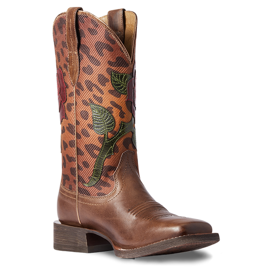 Ariat Ladies Circuit Rosa Cedar & Leopard Print Boots 10038278