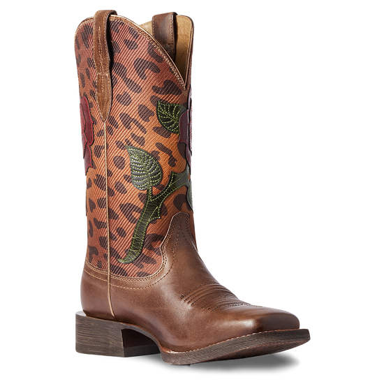 Leopard print ariat boots on sale