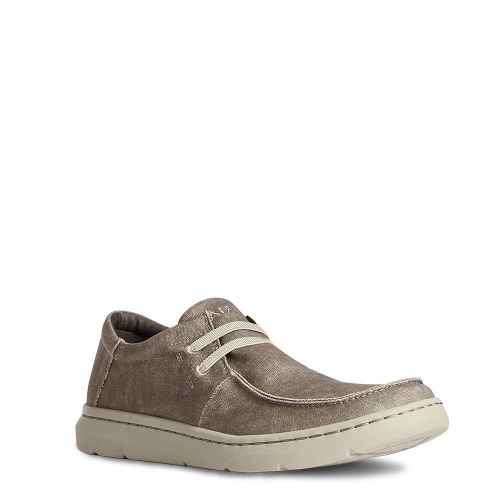 Ariat Men's Hilo Stretch Brown Canvas Shoes 10038389