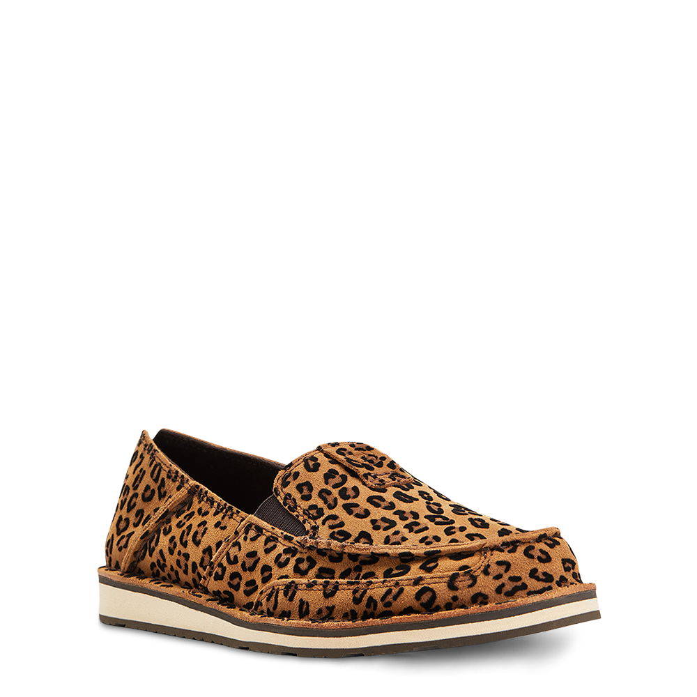 Ariat® Ladies Cruiser Likely Leopard Printed Slip On Shoes 10040355