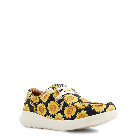 Ariat® Ladies Hilo Sunflower Skies Slip On Shoes 10042513