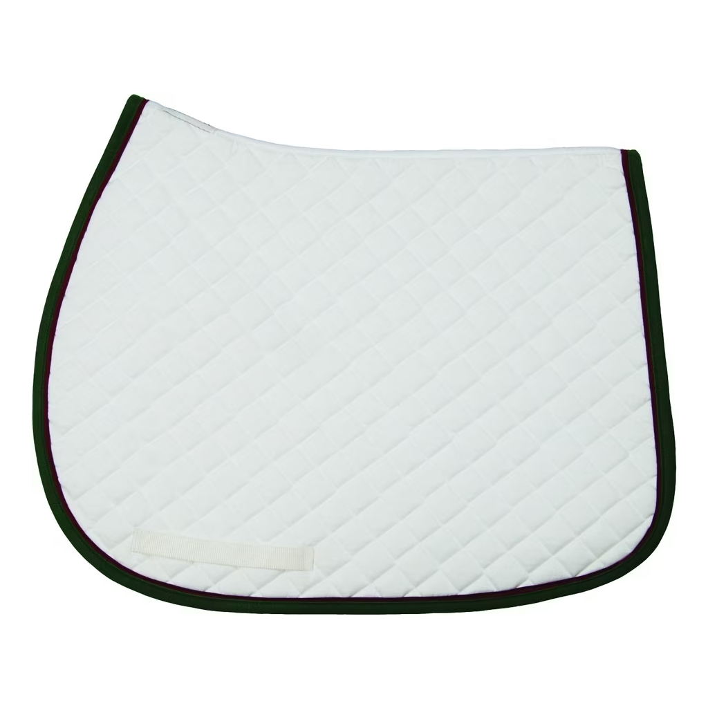 TuffRider Basic All Purpose Saddle Pad with Trim & Piping 100558-258