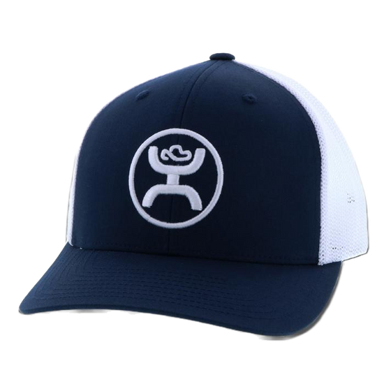 Hooey Men's "O Classic" Navy/White Hat 1005T-NW