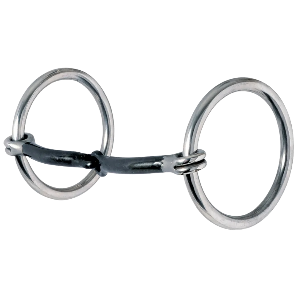 Reinsman Stage A Traditional Heavy Loose Ring Smooth Sweet Iron Snaffle 6"