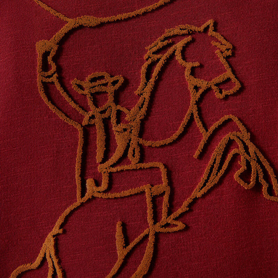 Ariat Ladies Lasso Cabernet Red Sweatshirt 10062799