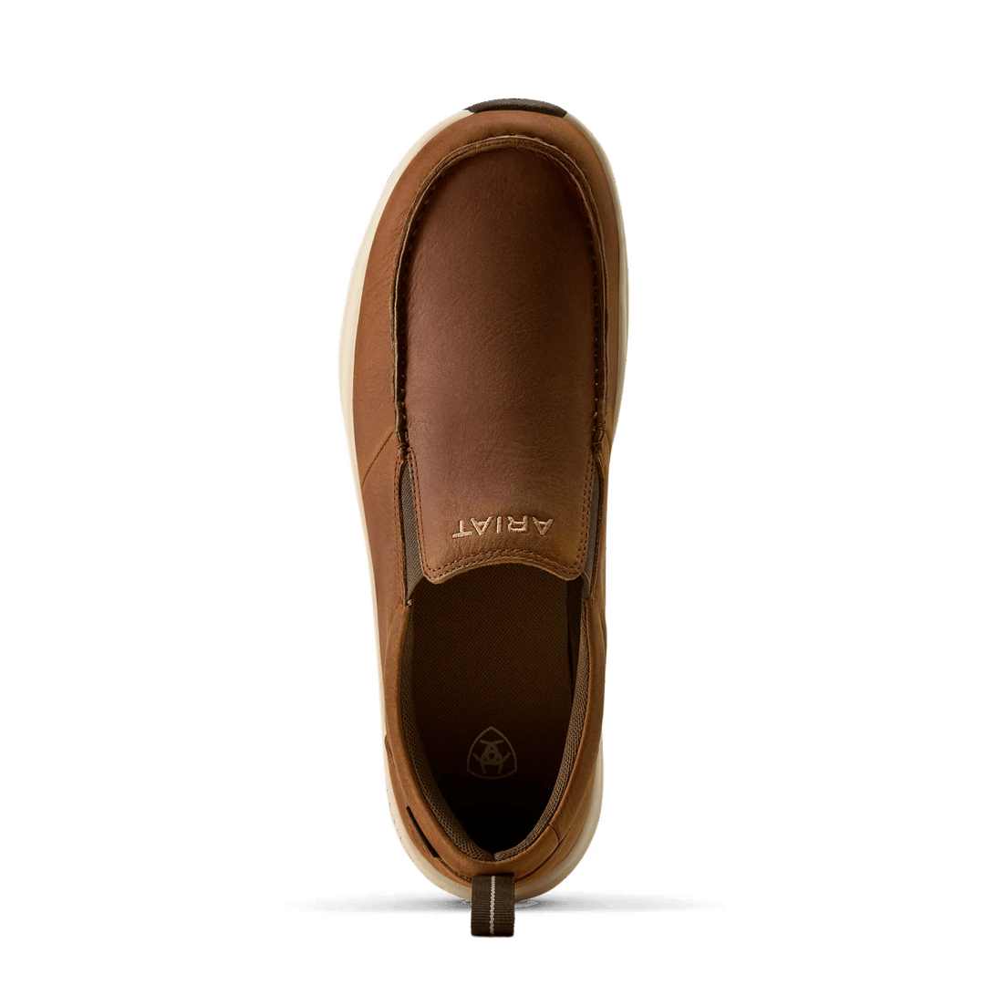 Ariat Men's Buckeye Slip On Tanbark Waterproof Shoe 10080274