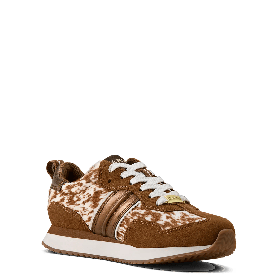 Ariat Ladies Ranch Runner Chestnut Suede Shoe 10080385