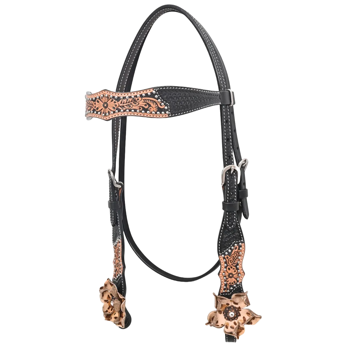 Circle Y Wildcard Browband Headstall