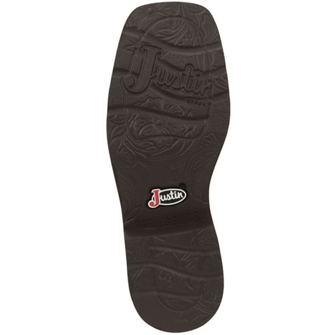 Justin Ladies Starlina Embossed Rustic Orange Western Boot GY9530