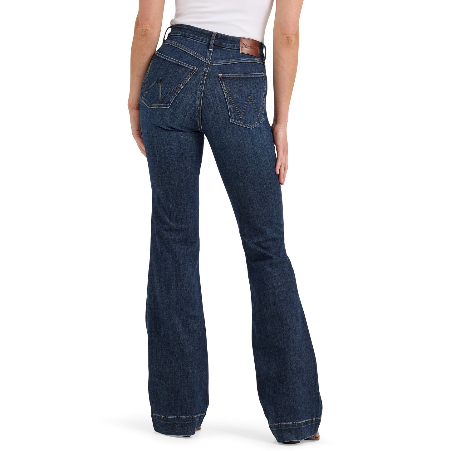 Wrangler Ladies BeSpoke Alexandra Dark Wash Trouser Jean 112367600