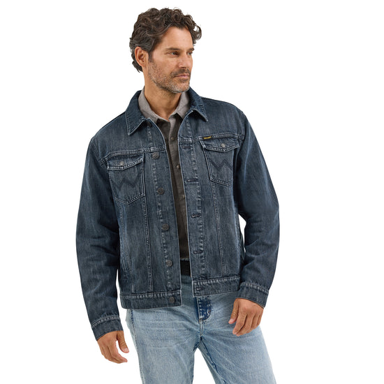 Wrangler Men's Retro® Deep Blue Classic Denim Jacket 112368285