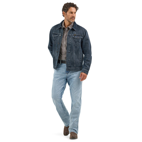 Wrangler Men's Retro® Deep Blue Classic Denim Jacket 112368285
