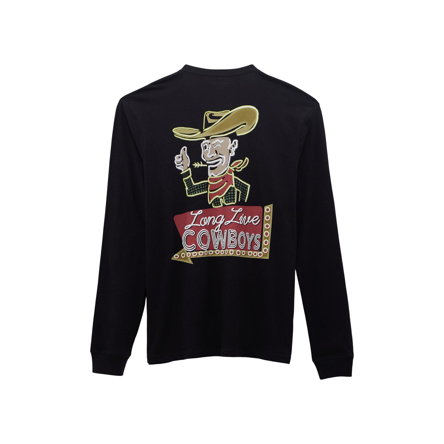 Wrangler Men's Long Live Cowboys Black Beauty T-Shirt 112368560
