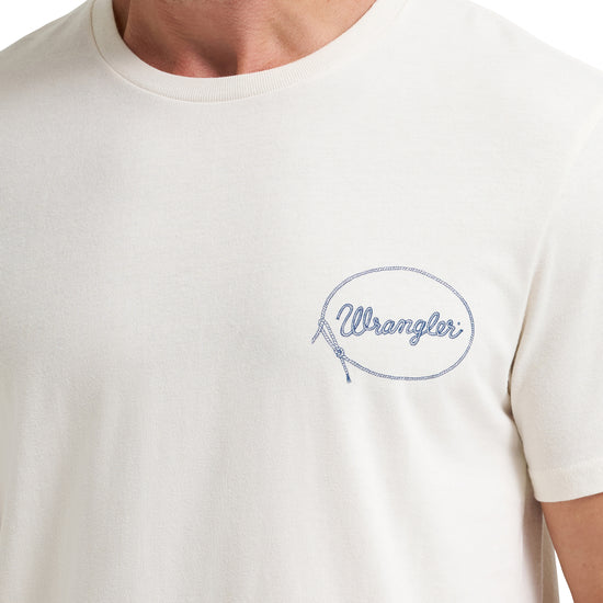 Wrangler Men's Whisper White Rodeo Graphic T-Shirt 112372852