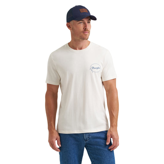 Wrangler Men's Whisper White Rodeo Graphic T-Shirt 112372852
