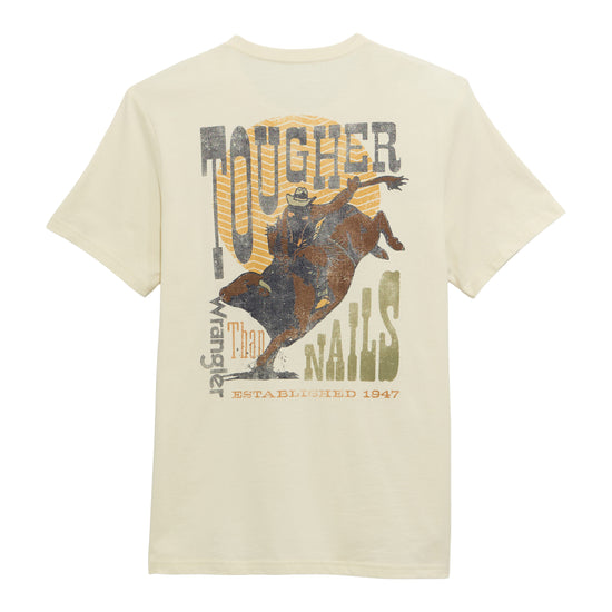 Wrangler Men's Antique White Graphic Pocket T-Shirt 112372859