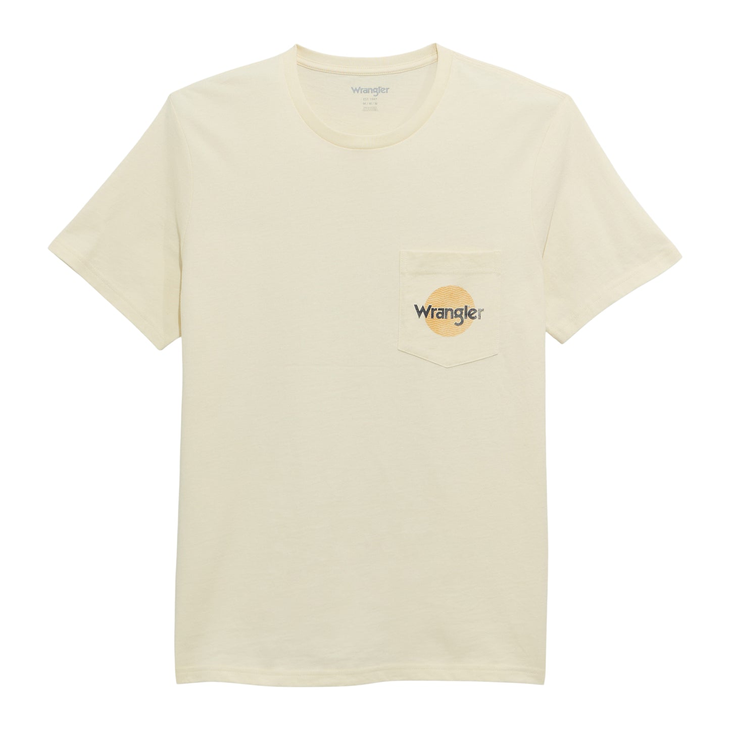 Wrangler Men's Antique White Graphic Pocket T-Shirt 112372859