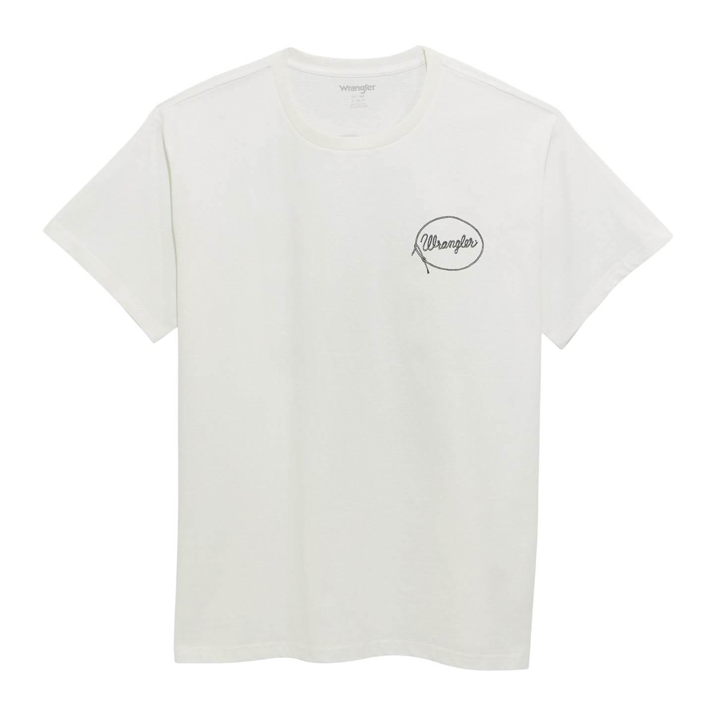 Wrangler Ladies Bright White 'The Rodeo' Oversized T-Shirt 112372974