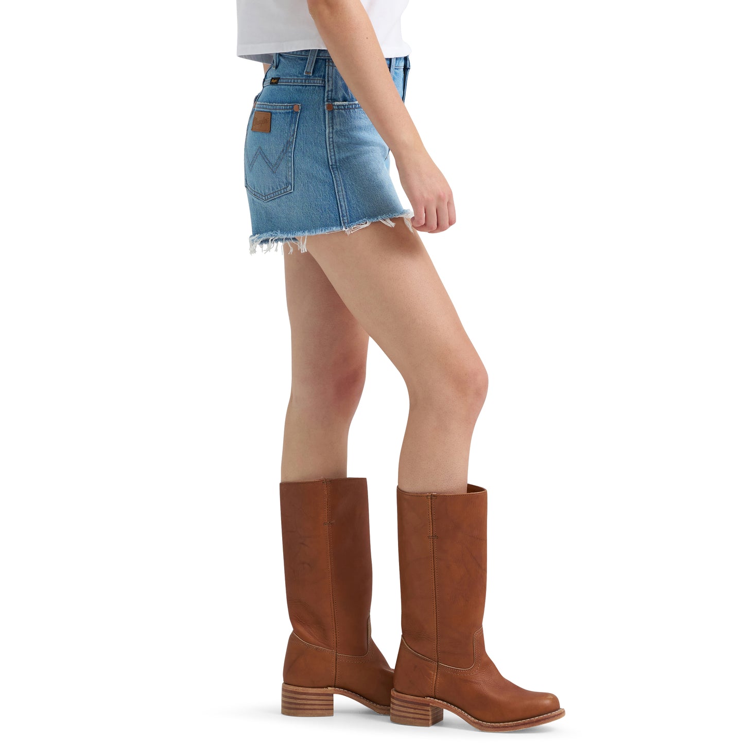 Wrangler Ladies Cowboy Riyah High Rise Denim Short 112373390