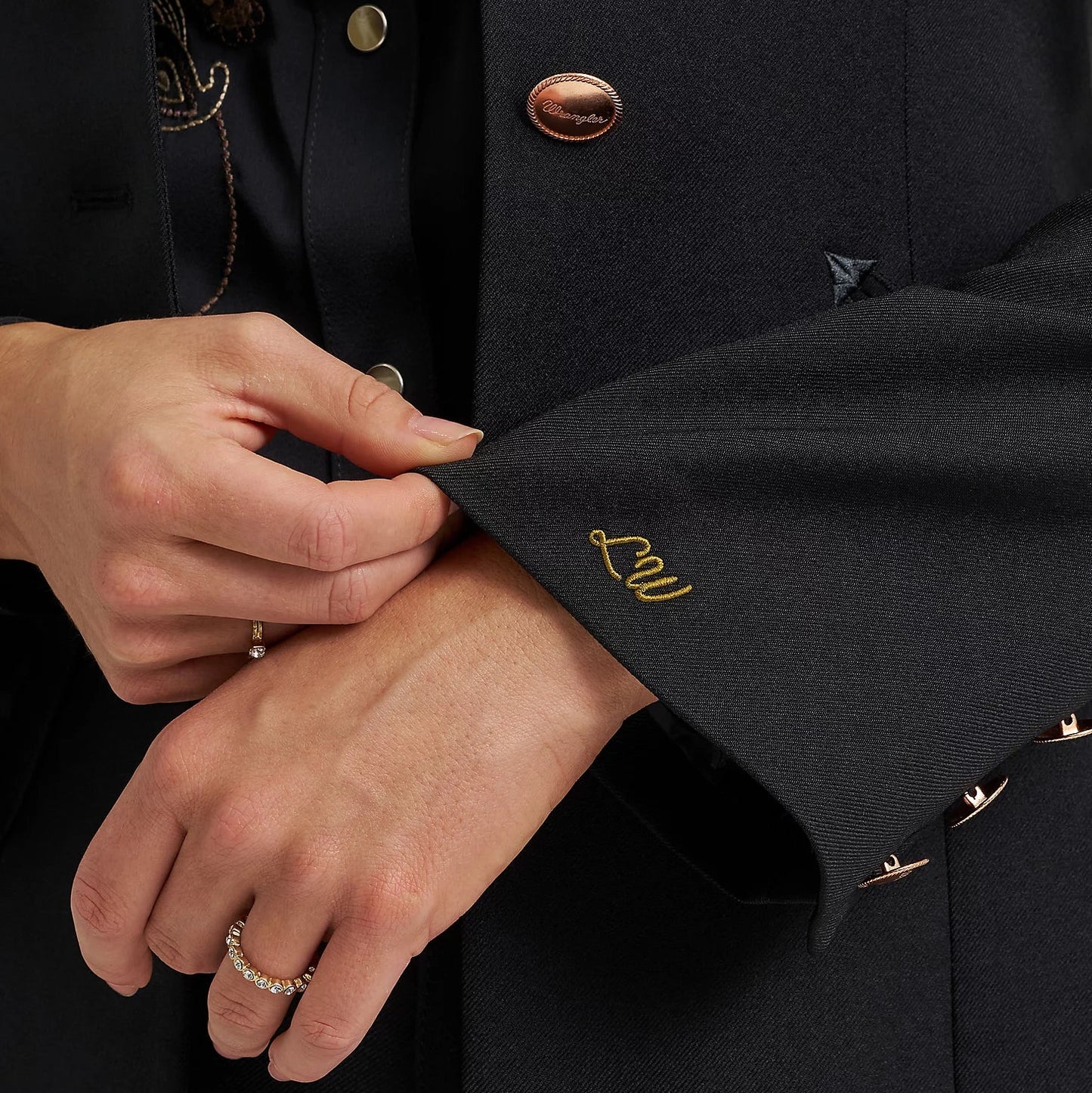 Wrangler X Lainey Wilson Ladies Black Wrancher Blazer 112373695