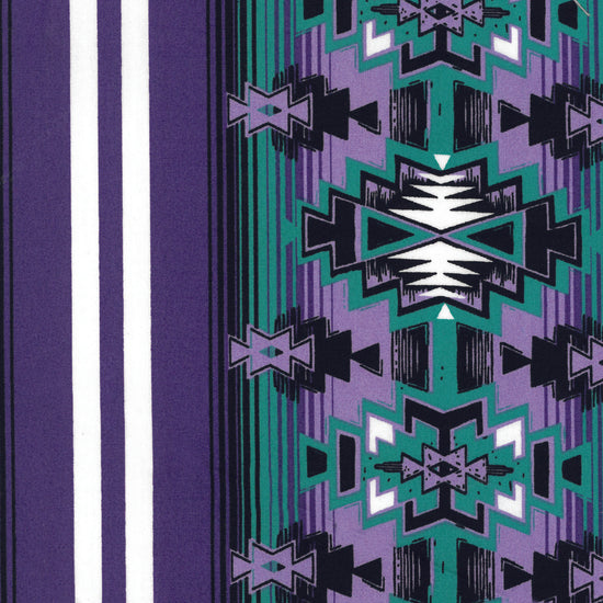 Wrangler Men's Checotah Dress Western Purple Snap Shirt 112374916