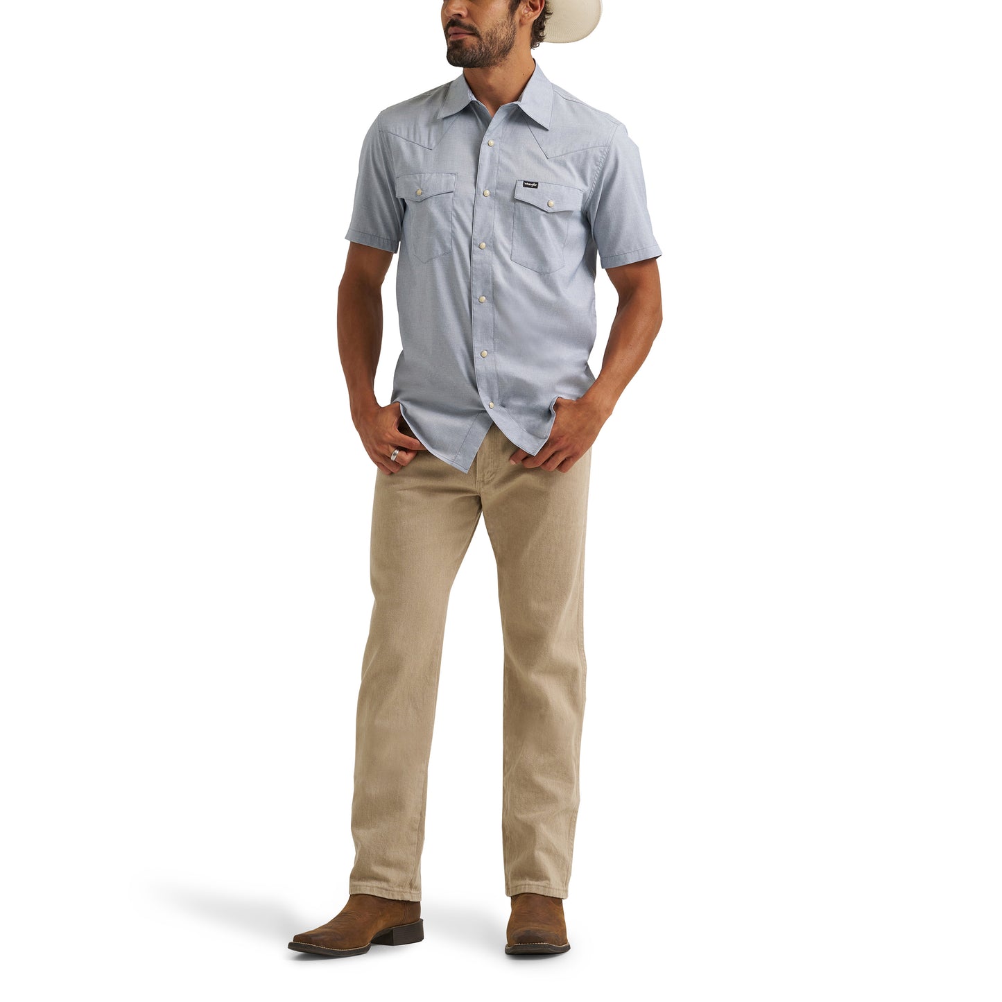 Wrangler X ATG Men's Drover Bering Sea Utility Snap Shirt 112375154