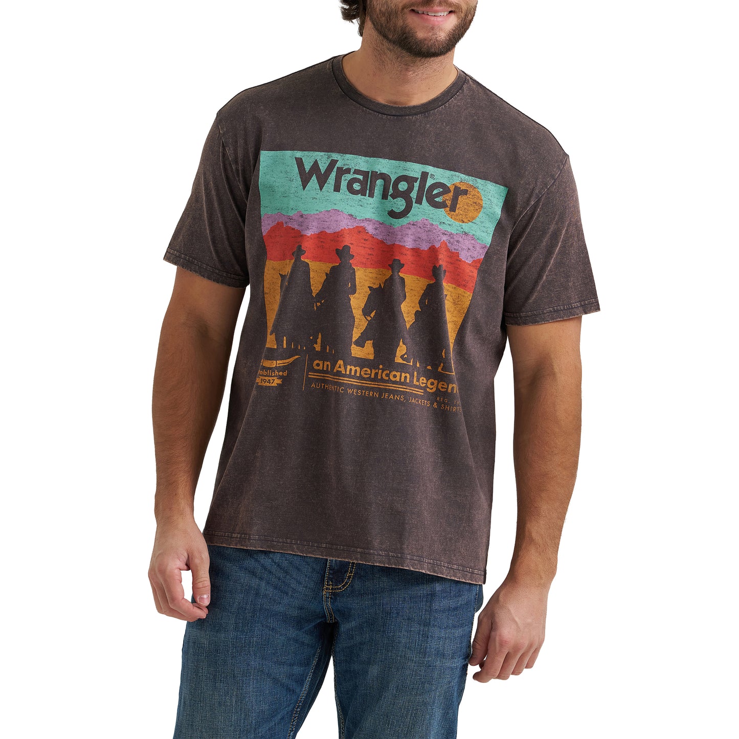 Wrangler Men's Graphic Phantom T-Shirt 112379579
