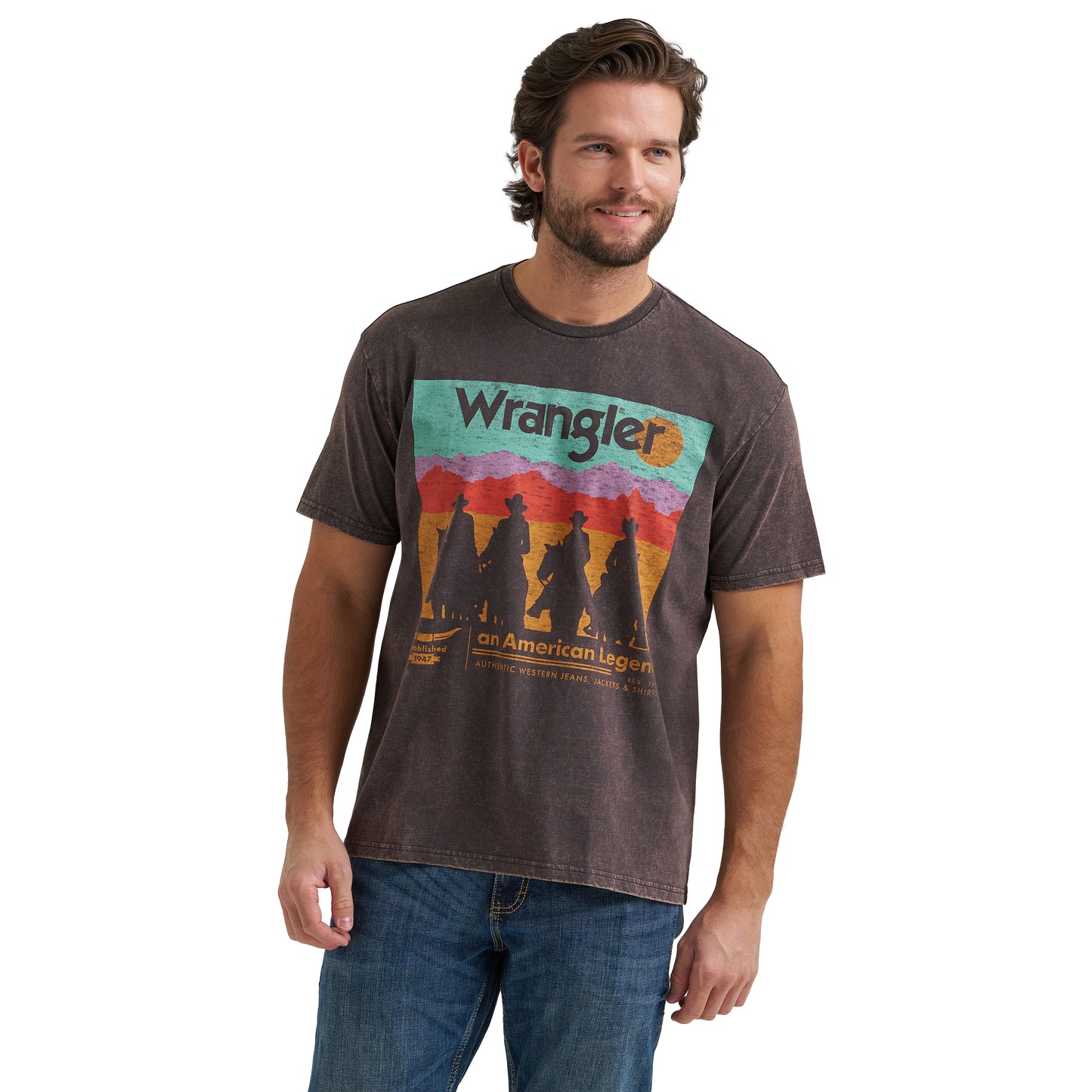 Wrangler Men's Graphic Phantom T-Shirt 112379579