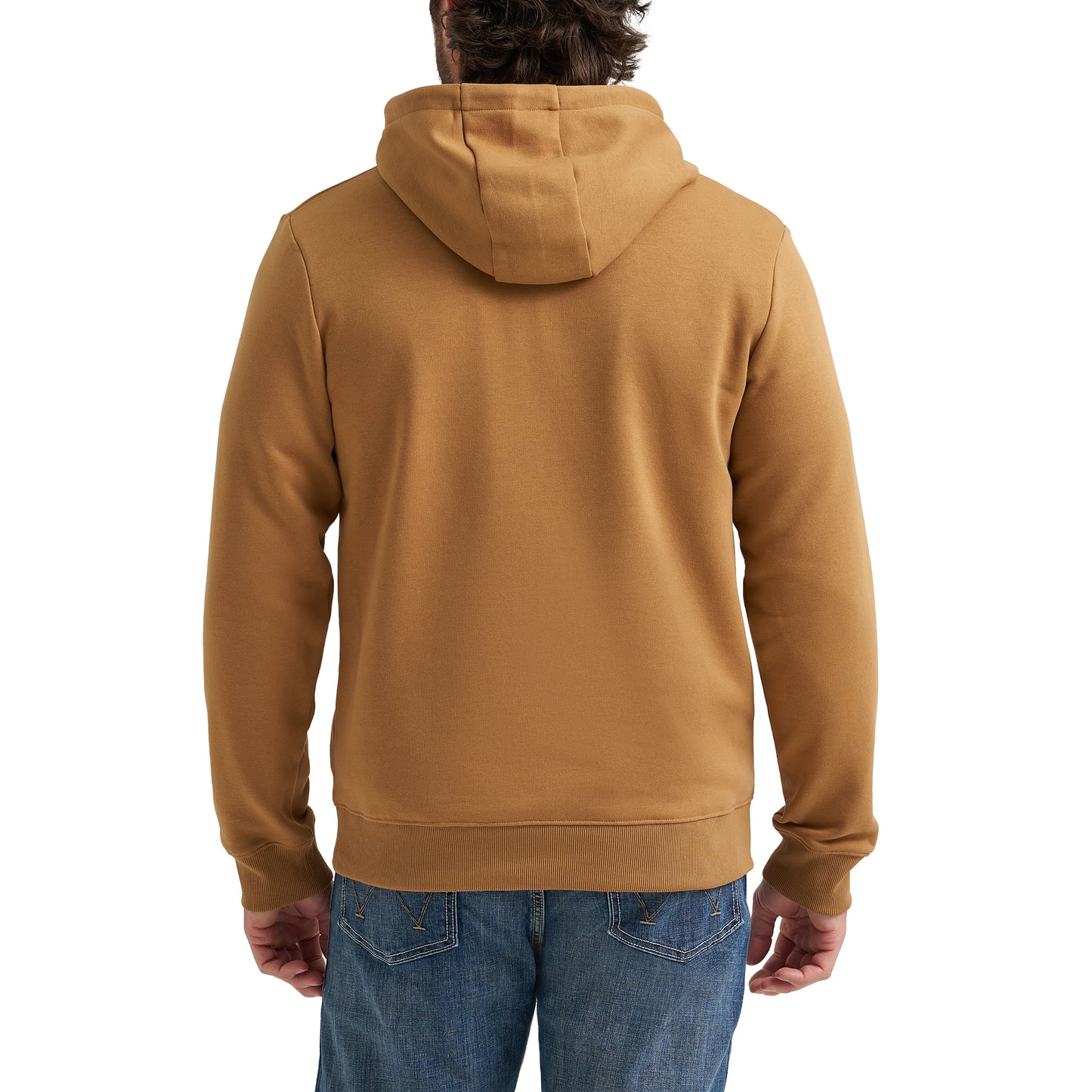 Wrangler Men's Western Tobacco Brown Label Hoodie 112379606