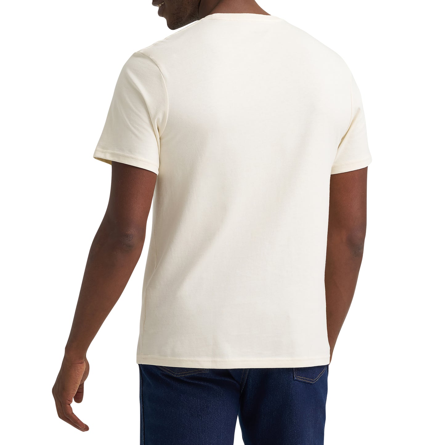 Wrangler Men's Graphic Regular Fit Antique White T-Shirt 112380298
