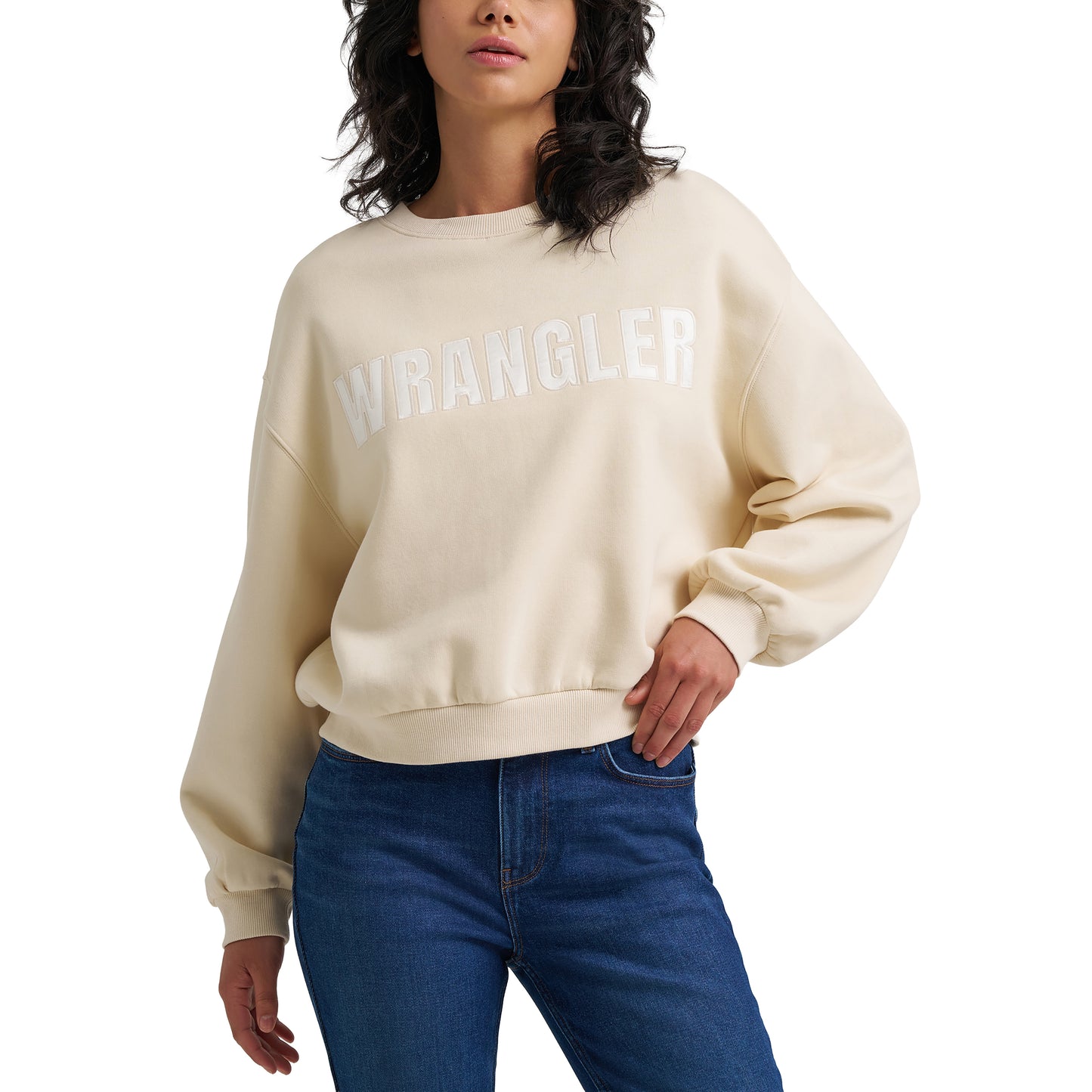 Wrangler Ladies Retro® Whitecap Grey Canyon Pullover 112380308