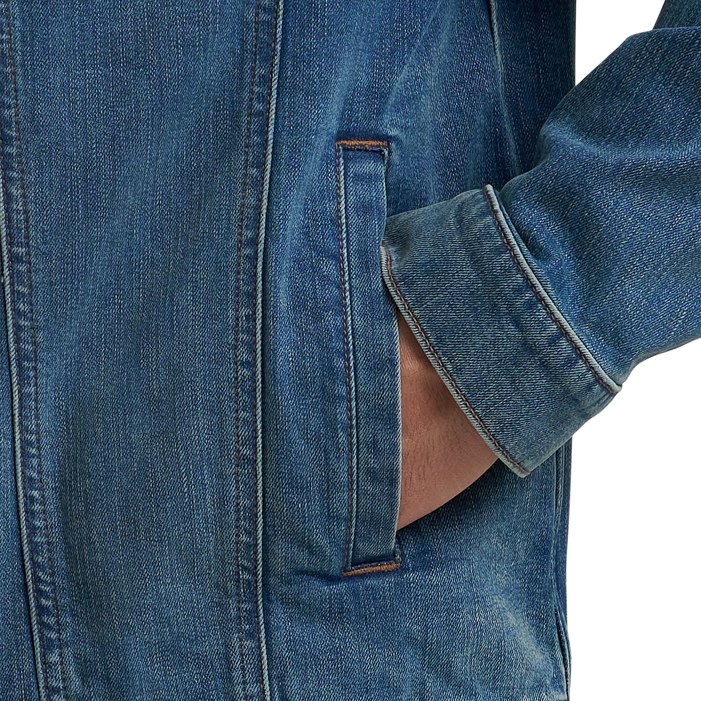 Wrangler Men's Retro® Unlined Slate Blue Denim Jacket 112382097