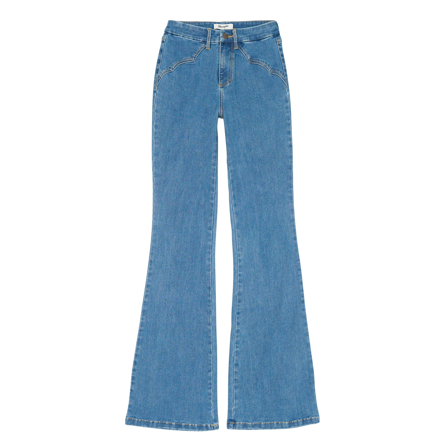 Wrangler Ladies Bespoke Jemma Flare High Rise Denim Jean 112382270
