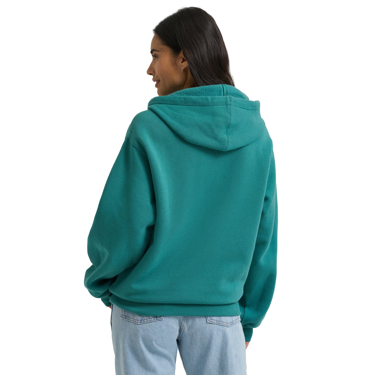 Wrangler Ladies Retro Vintage Turquoise Hoodie 112382680