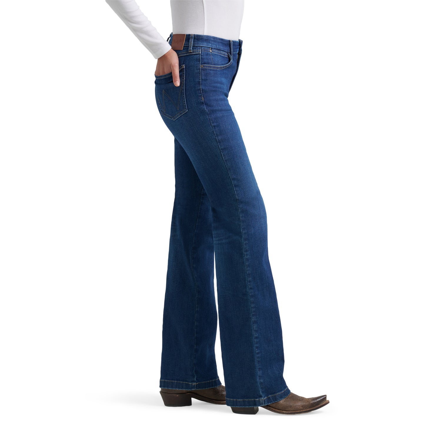 Wrangler Ladies BeSpoke Destiny Boot Cut Denim Jean 112382691