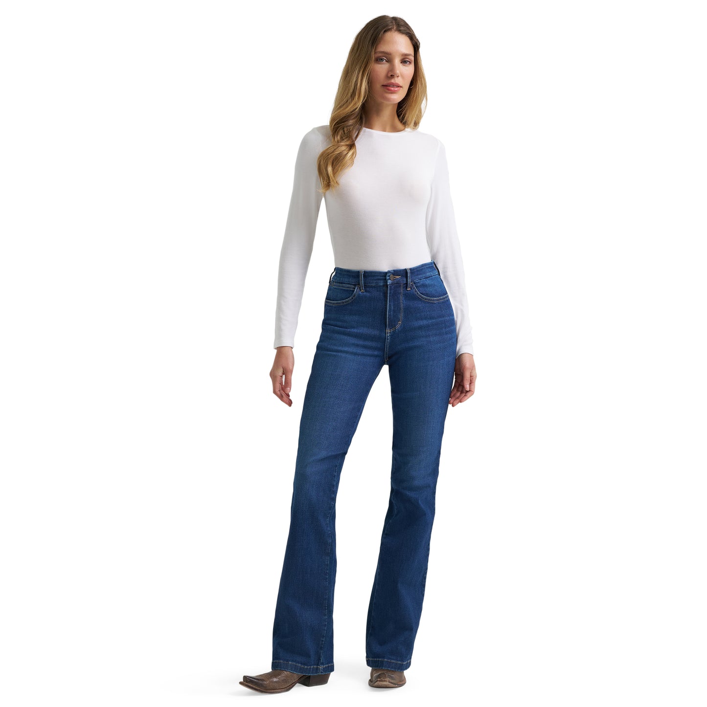 Wrangler Ladies BeSpoke Destiny Boot Cut Denim Jean 112382691