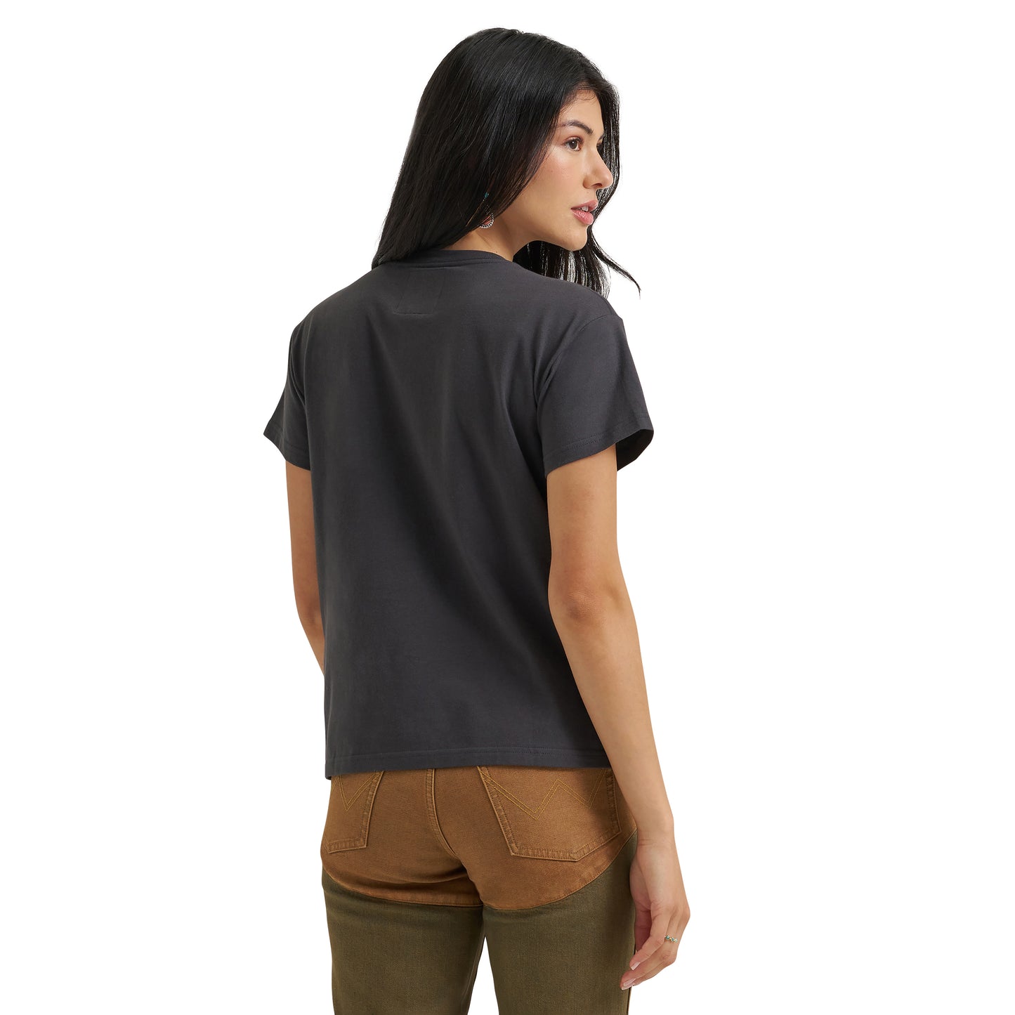 Wrangler X Lainey Wilson Ladies Black 'Giddy Up' Graphic T-Shirt 112382845