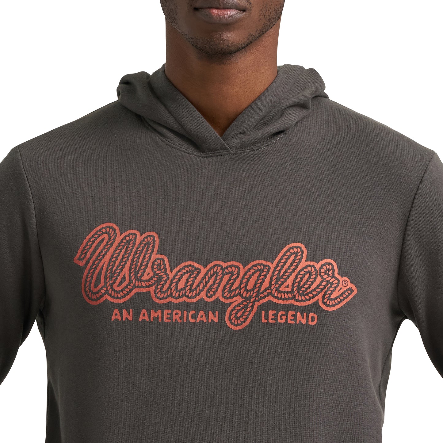 Wrangler Men's Western Dark Shadow Ledge Pullover Hoodie 112383997
