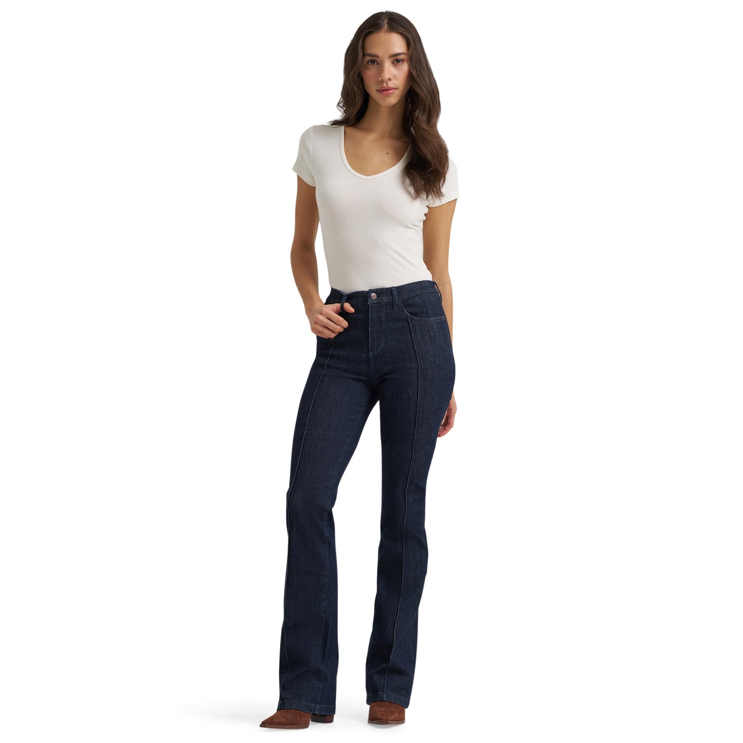 Wrangler Ladies Bespoke Camry Bootcut High Rise Jean 112384711